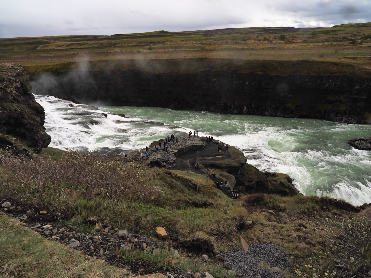 GullFoss Waterfall – 057 Large