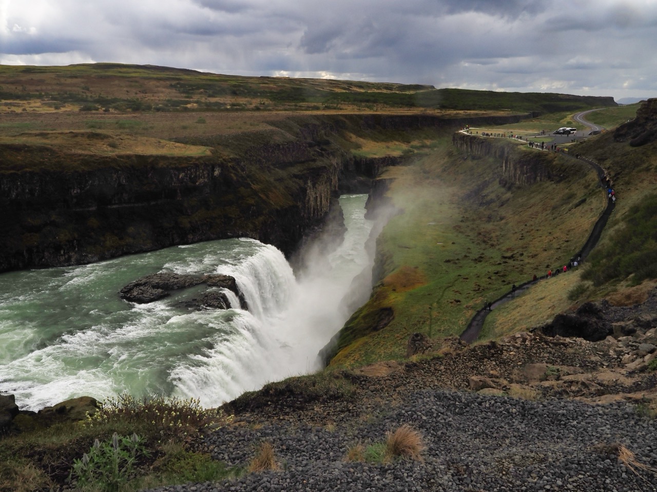GullFoss Waterfall – 059 Large