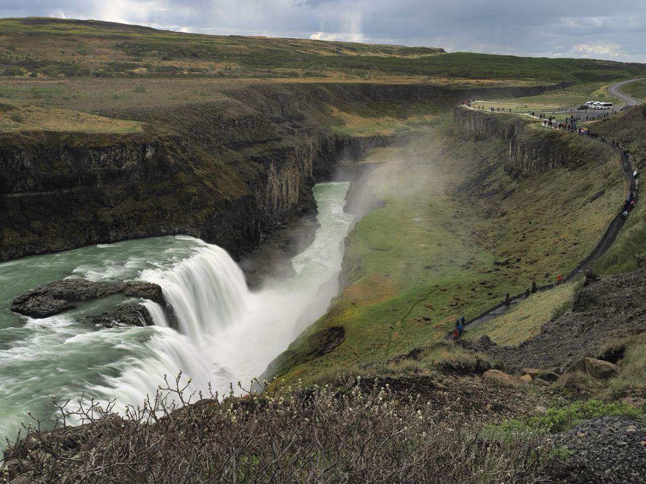 GullFoss Waterfall – 062 Large